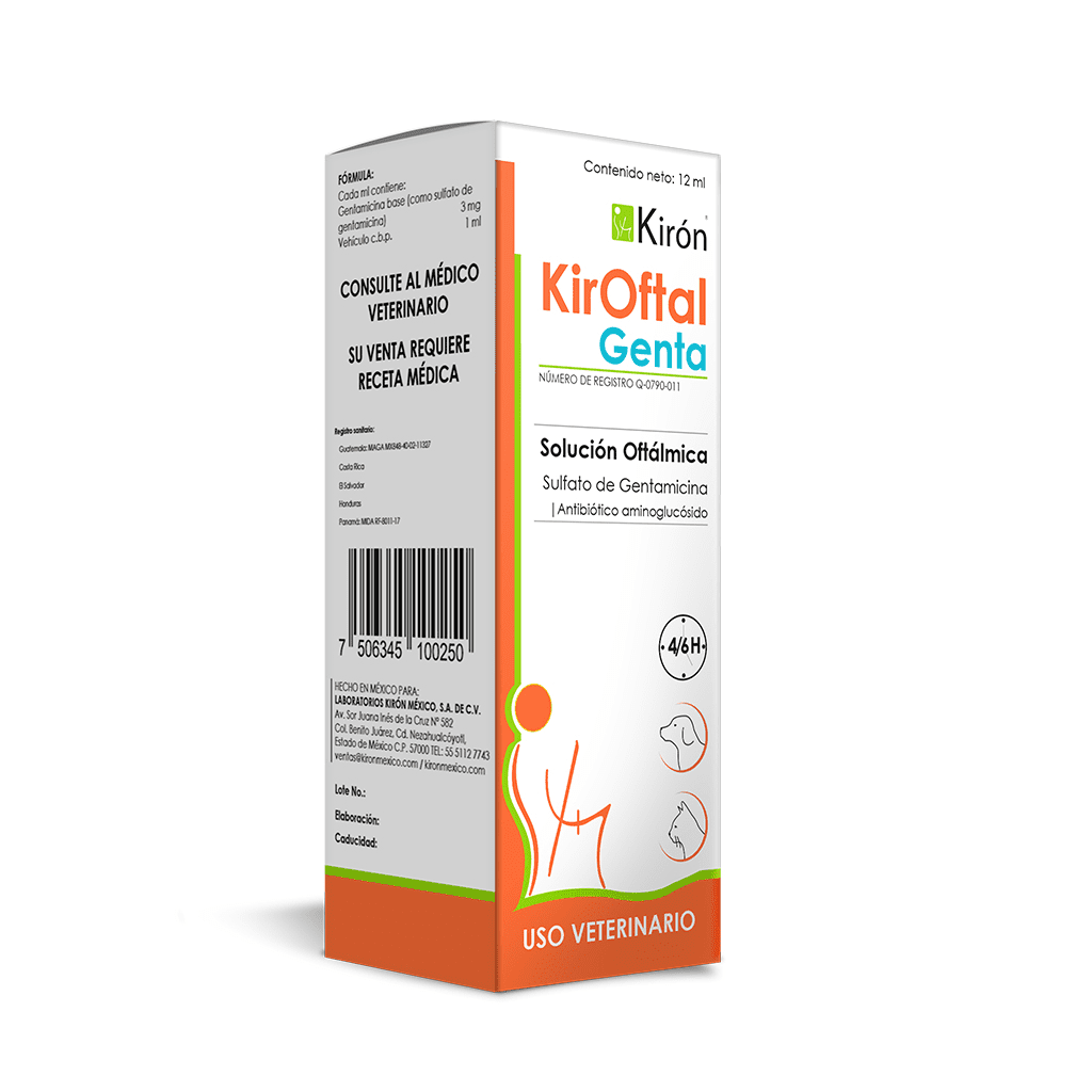Solución Oftálmica Kiroftal Genta Kiron Solución Oftálmica Kiroftal Genta Kiron